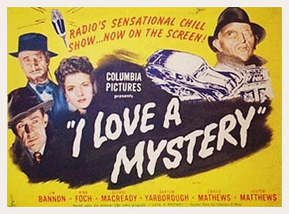 I Love a Mystery - Plakáty
