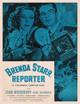 Brenda Starr, Reporter - Julisteet