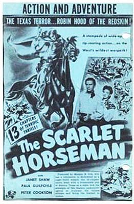 The Scarlet Horseman - Affiches