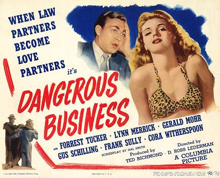 Dangerous Business - Plakáty