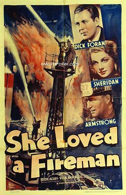 She Loved a Fireman - Affiches