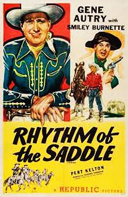 Rhythm of the Saddle - Carteles