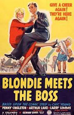 Blondie Meets the Boss - Plakate