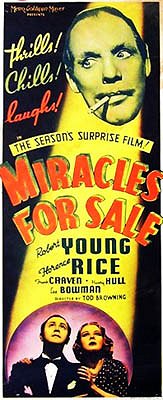Miracles for Sale - Posters