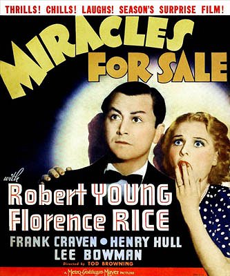 Miracles for Sale - Affiches