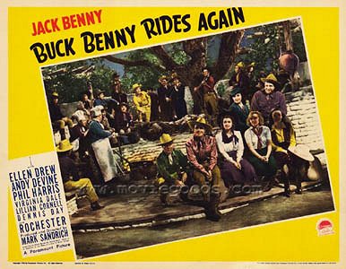 Buck Benny Rides Again - Affiches
