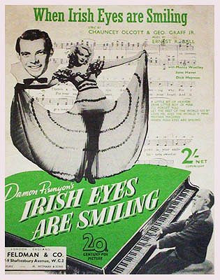 Irish Eyes Are Smiling - Plakate