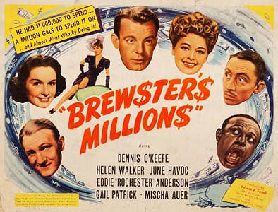 Brewster's Millions - Plakaty