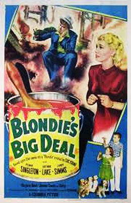 Blondie's Big Deal - Affiches