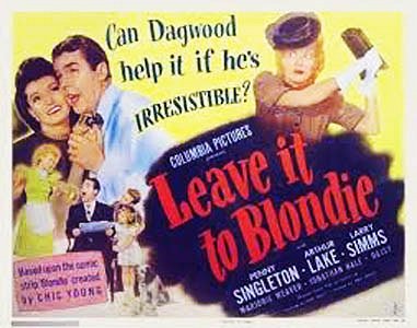 Leave It to Blondie - Affiches
