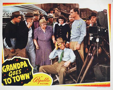 Grandpa Goes to Town - Affiches