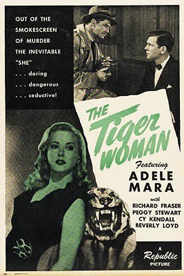 The Tiger Woman - Julisteet