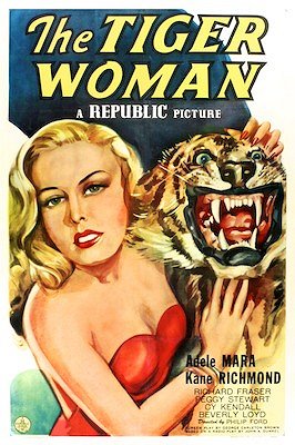 The Tiger Woman - Plakate