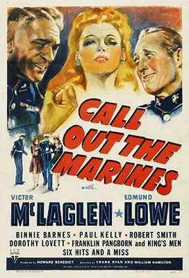 Call Out the Marines - Plakate