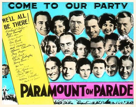 Paramount on Parade - Julisteet