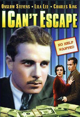 I Can't Escape - Affiches