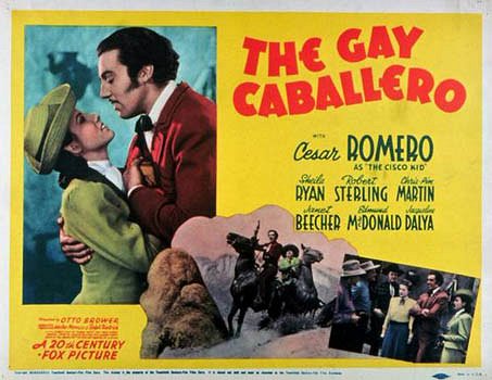 The Gay Caballero - Cartazes