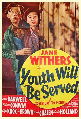 Youth Will Be Served - Plakate