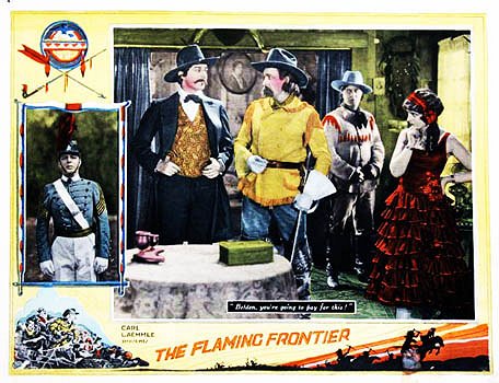 The Flaming Frontier - Plagáty