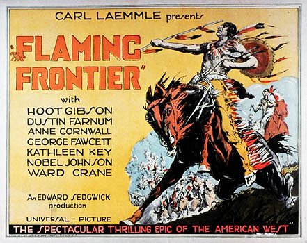 The Flaming Frontier - Cartazes