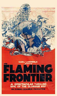 The Flaming Frontier - Plakátok