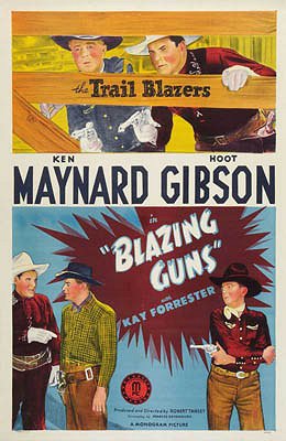 Blazing Guns - Affiches