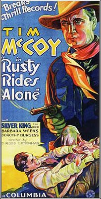 Rusty Rides Alone - Plakate