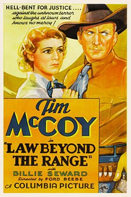 Law Beyond the Range - Affiches