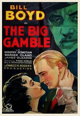 The Big Gamble - Posters