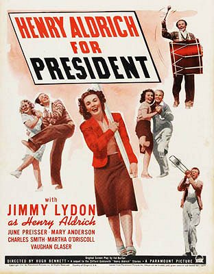 Henry Aldrich for President - Plakate
