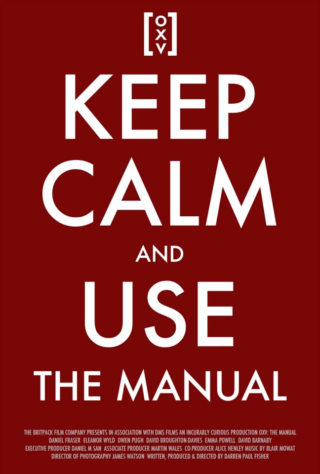 OXV: The Manual - Affiches