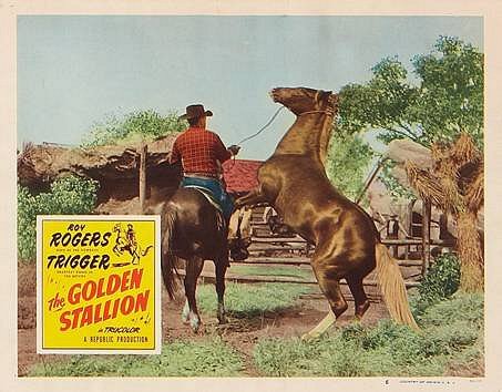The Golden Stallion - Posters