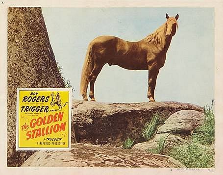 The Golden Stallion - Cartazes