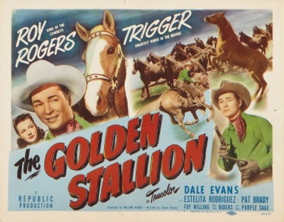 The Golden Stallion - Plakate