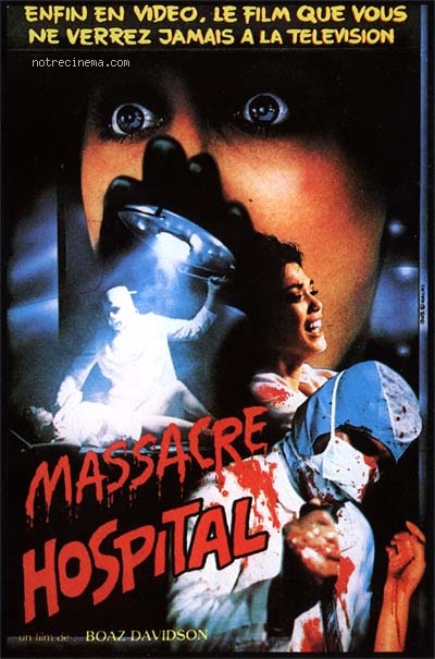 Hospital Massacre - Plakátok