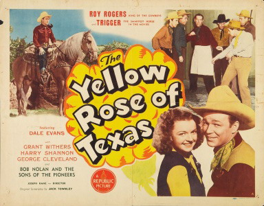 Texasin keltainen ruusu - Julisteet
