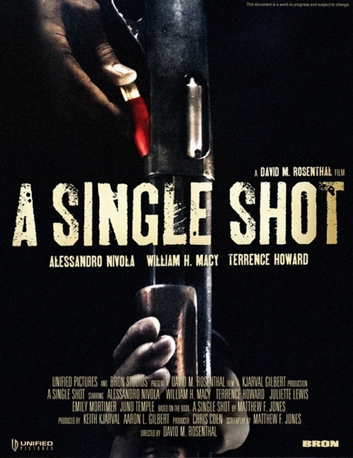 A Single Shot - Tödlicher Fehler - Plakate