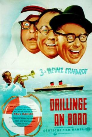 Drillinge an Bord - Posters