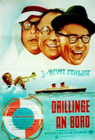 Drillinge an Bord - Plagáty