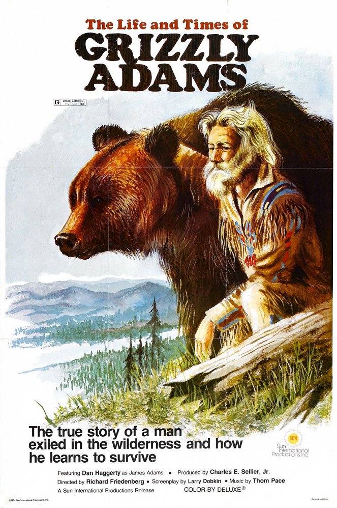 The Life and Times of Grizzly Adams - Plakáty