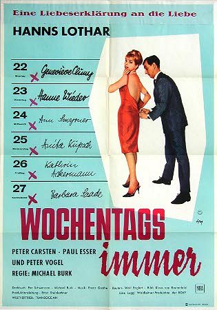 Wochentags immer - Posters