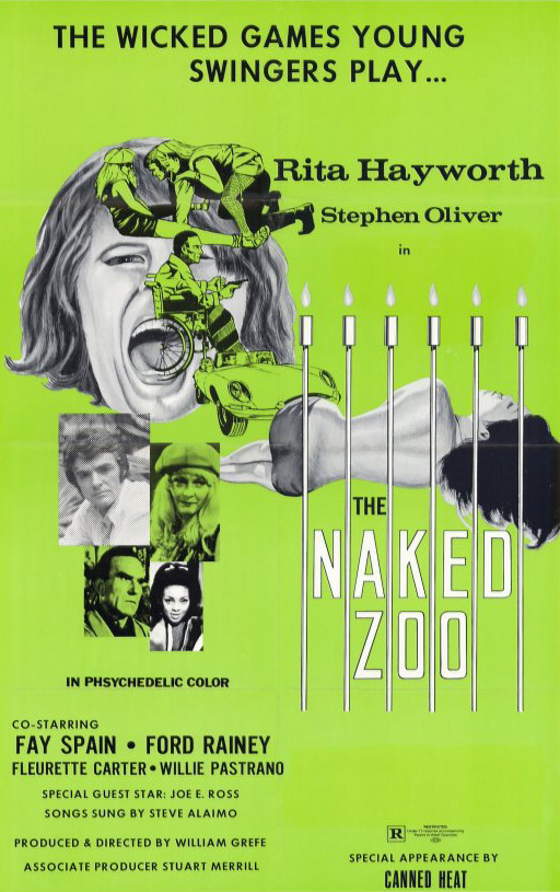 The Naked Zoo - Affiches