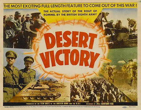 Desert Victory - Cartazes