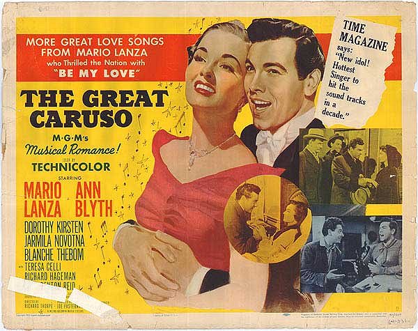 The Great Caruso - Affiches