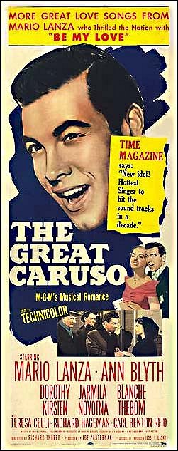The Great Caruso - Affiches