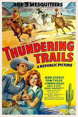 Thundering Trails - Affiches