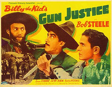 Billy the Kid's Gun Justice - Plakaty