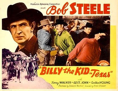 Billy the Kid in Texas - Carteles