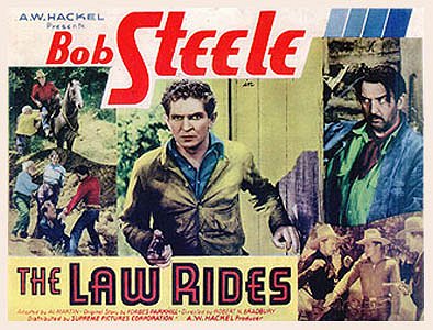 The Law Rides - Plakátok