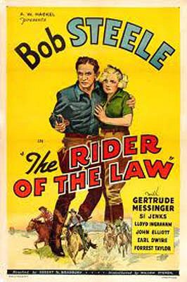The Rider of the Law - Affiches